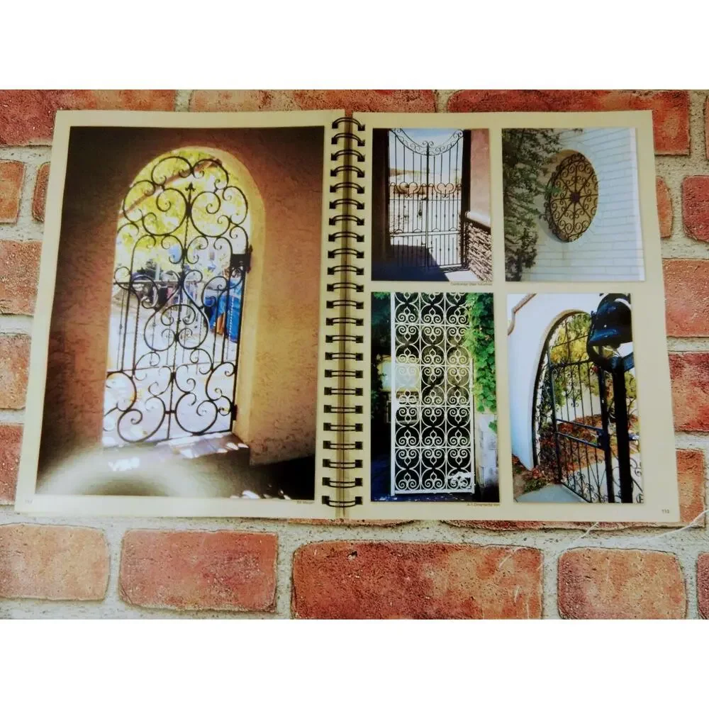 2004 Ornamental Design & Guide Book - Marshall‎ Bulle - Iron Work Art - RARE HTF